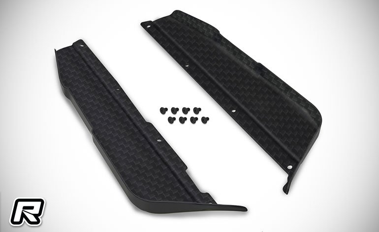 Protetores laterais de fibra de carbono T-Works MP11