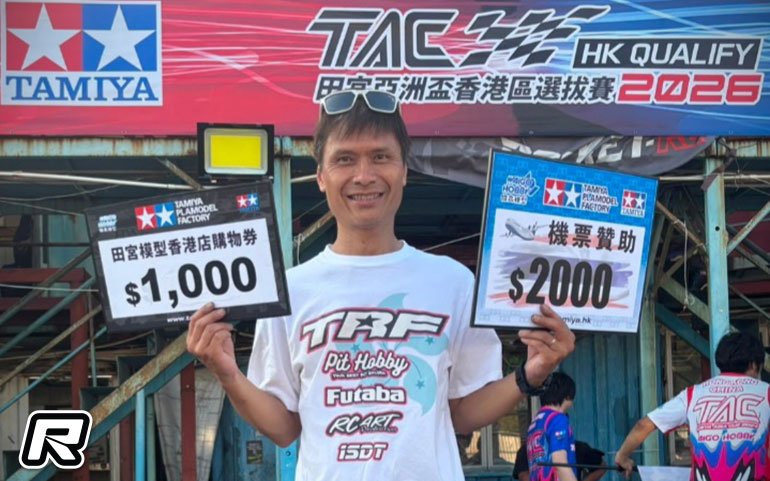 Chung domina a qualificação para a Taça Tamiya Ásia de Hong Kong