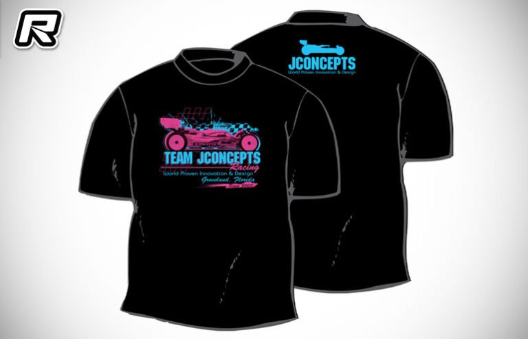 Camiseta JConcepts Striker rosa/azul