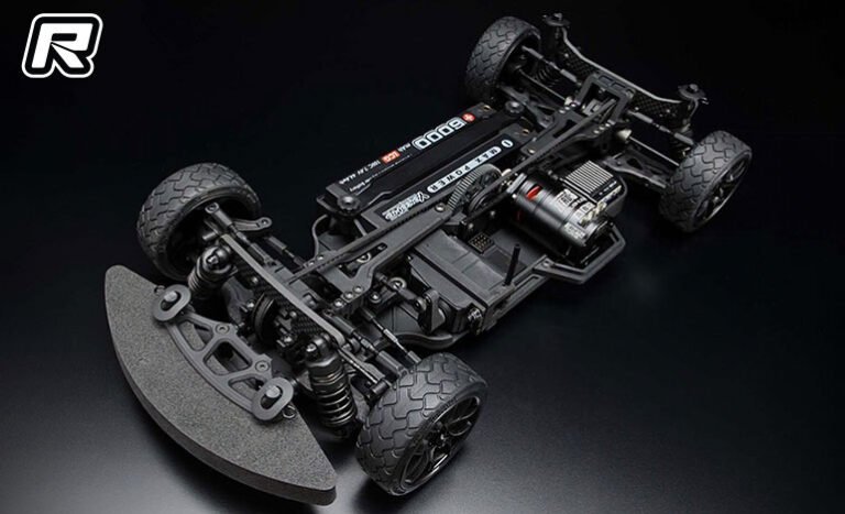 Kit de carro de turismo Yokomo RS2.0 com conversão de choque curta Alu