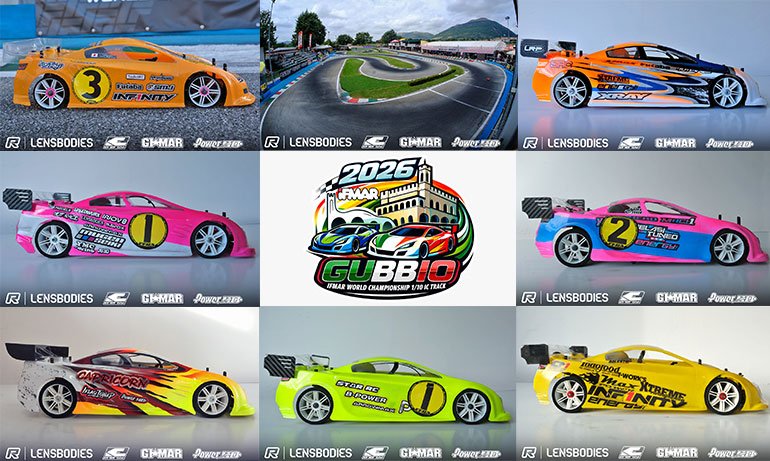 ’26 1:10 Nitro Onroad World C/Ship Índice de Foco do Chassi