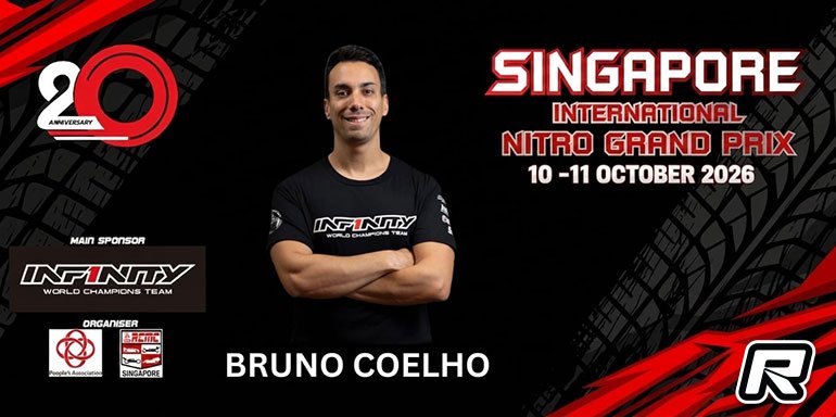 Outro Campeão Mundial reinante para o GP de Nitro de Singapura, como Coelho confirmou