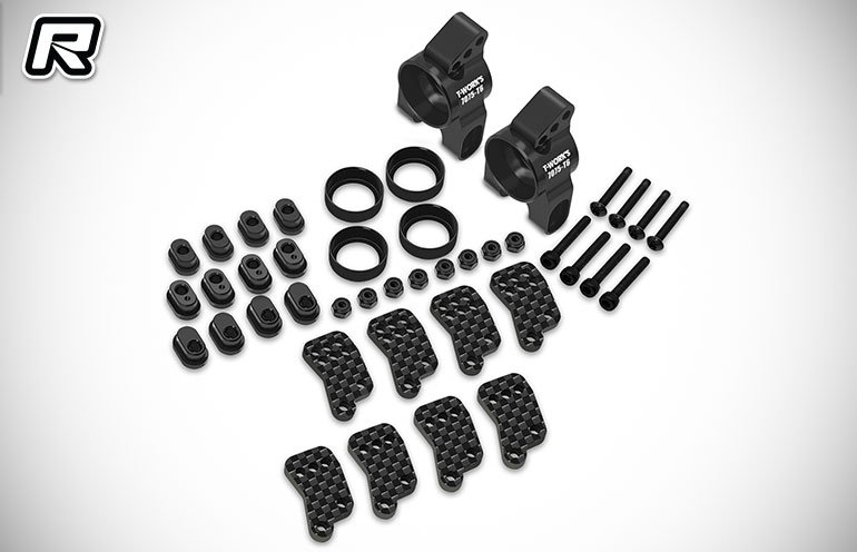 Cubos traseiros RC8 B4.2 Alu da T-Work